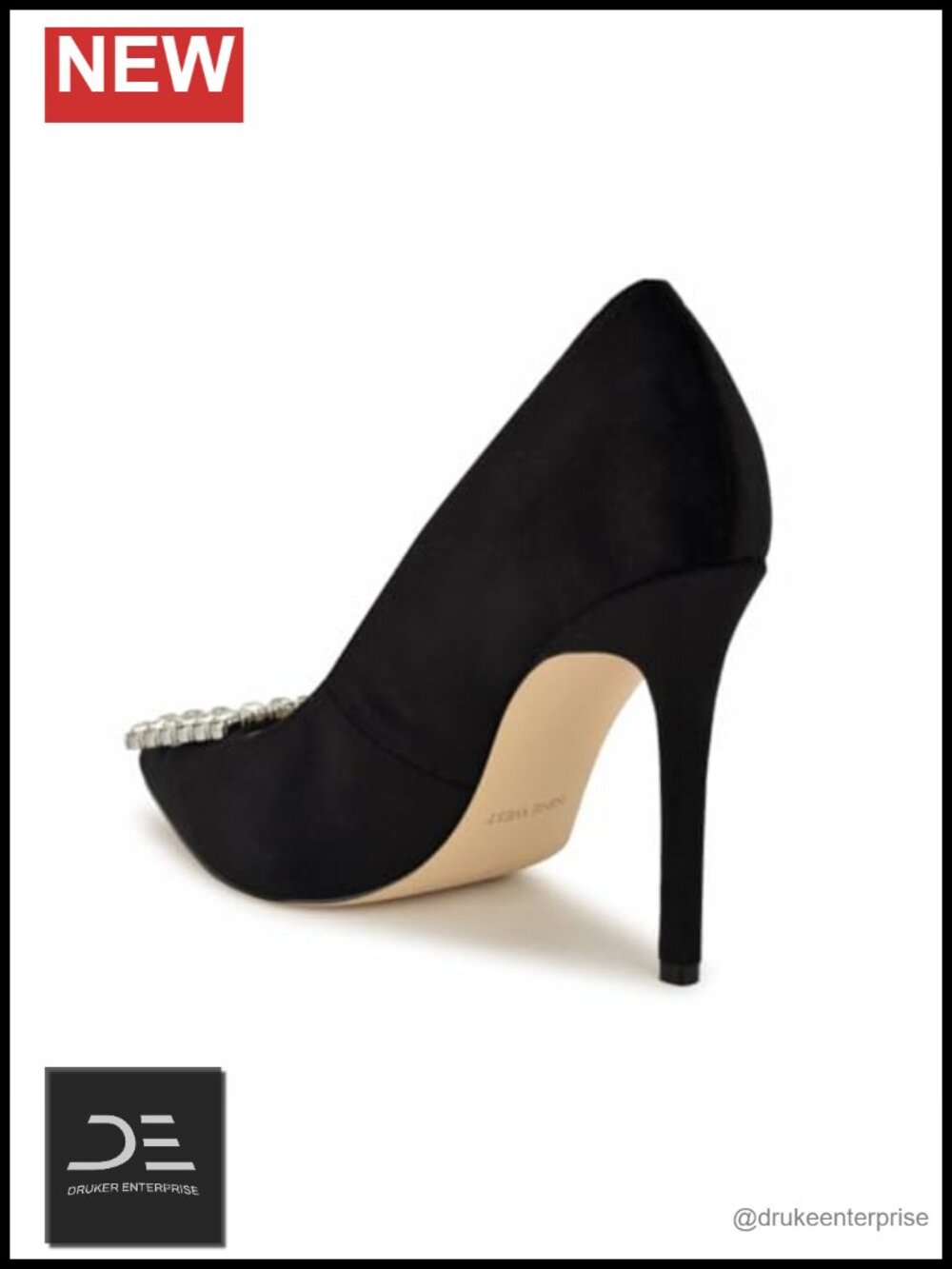 Embellished Rhinestone Stiletto Pump